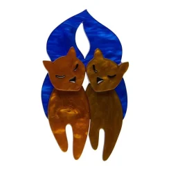 Discount The Lovecats Brooch Brooches