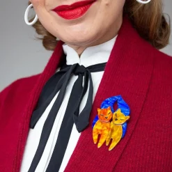 Discount The Lovecats Brooch Brooches