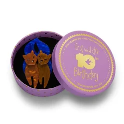 Discount The Lovecats Brooch Brooches