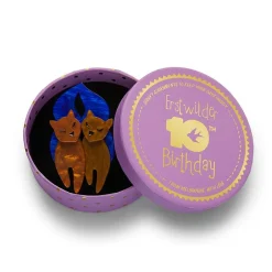 Discount The Lovecats Brooch Brooches