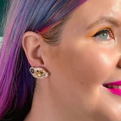 Store The Masterful Meerkat Earrings Earrings