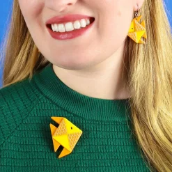 Discount The Memorable Goldfish Brooch Brooches