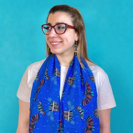 Best Sale The Owl 'Gugu' Neck Scarf Scarves