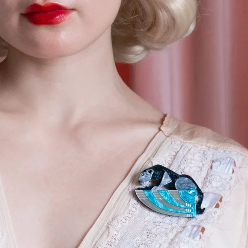 Clearance The Panther'S Embrace Brooch Brooches