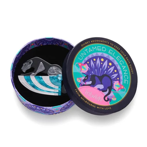 Clearance The Panther'S Embrace Brooch Brooches