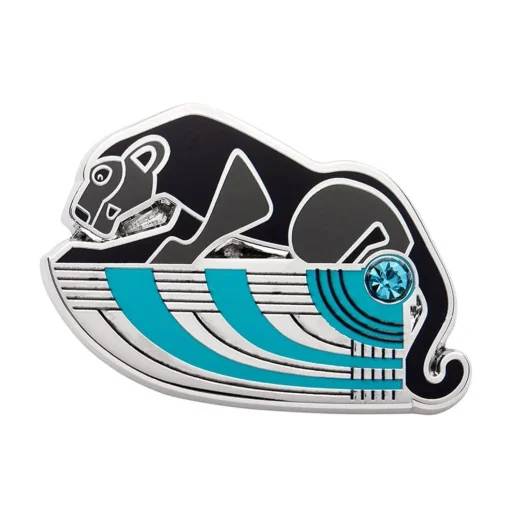 Clearance The Panther'S Embrace Enamel Pin Enamel Pins