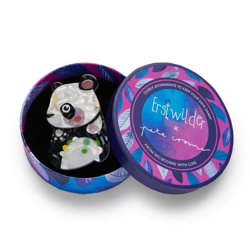Shop The Patient Panda Brooch Brooches