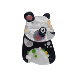 Cheap The Patient Panda Mini Brooch Brooches