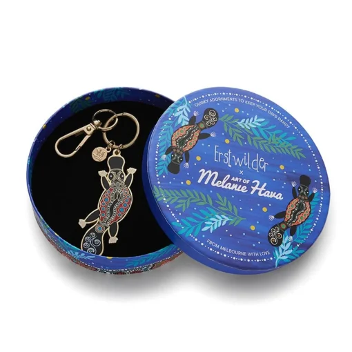 Flash Sale The Platypus 'Gugula' Key Ring Enamel Key Rings