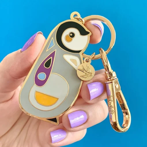 Store The Promising Penguin Enamel Key Ring Enamel Key Rings
