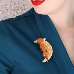 Sale The Prowling Fox Brooch Brooches