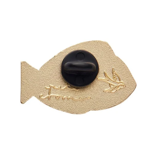 Clearance The Sartorial Surgeon Fish Enamel Pin Enamel Pins