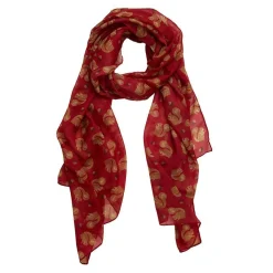 Cheap The Satisfied Squirrel Large Neck Scarf Scarves