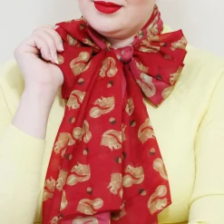 Cheap The Satisfied Squirrel Large Neck Scarf Scarves