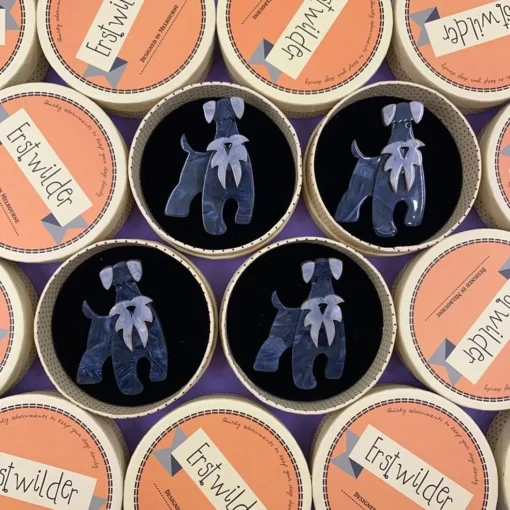 Outlet The Schnauzer And Klaus Brooch Brooches
