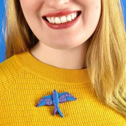 Cheap The Singing Swallow Brooch Brooches