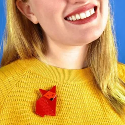 Sale The Sly Fox Brooch Brooches