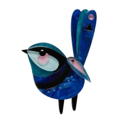 Best Sale The Splendid Fairy Wren Brooch Brooches