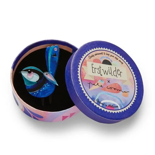 Best Sale The Splendid Fairy Wren Brooch Brooches