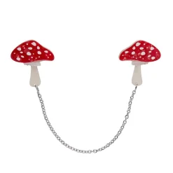 Cheap The Spore The Merrier Cardigan Clips Brooches
