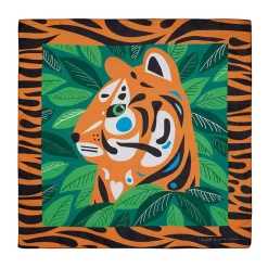 Cheap The Tranquil Tiger Square Scarf Scarves