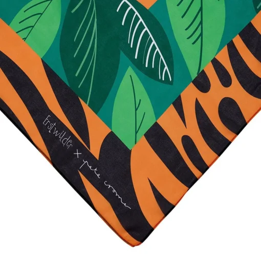Cheap The Tranquil Tiger Square Scarf Scarves