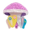 Cheap The Whimsical White Spotted Jellyfish Brooch Brooches