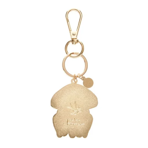 Store The Whimsical White Spotted Jellyfish Enamel Key Ring Enamel Key Rings