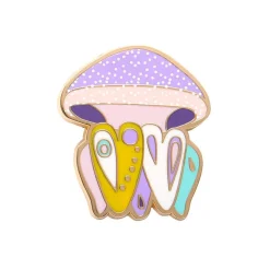 Shop The Whimsical White Spotted Jellyfish Enamel Pin Enamel Pins