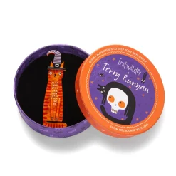 Best Sale The Whiskered Witch Brooch Brooches