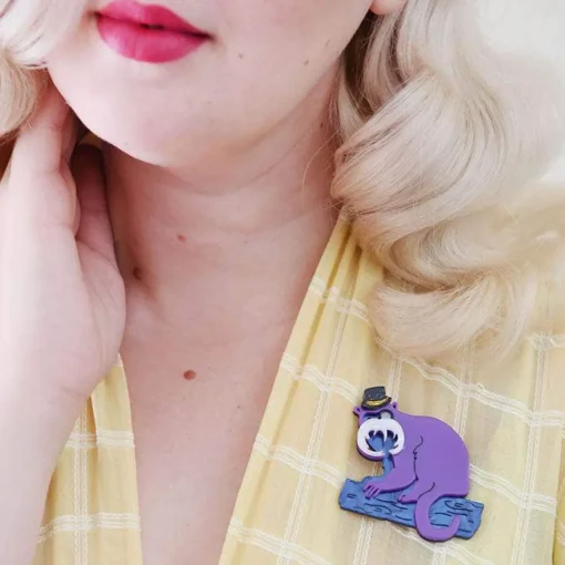 Hot Theodore The Tamarin Brooches