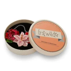 Shop Tickled Pink Flower Necklace (Small) Necklaces