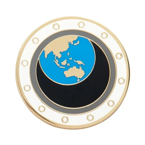 Clearance Tiny Blue Dot Enamel Pin Enamel Pins