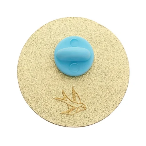 Clearance Tiny Blue Dot Enamel Pin Enamel Pins