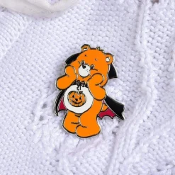 Discount Trick-Or-Sweet Bear Enamel Pin Enamel Pins