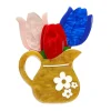 Outlet Trio Of Tulips Brooch Brooches