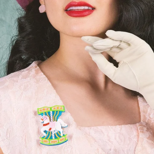 New Trocadero Carousel Brooch Brooches