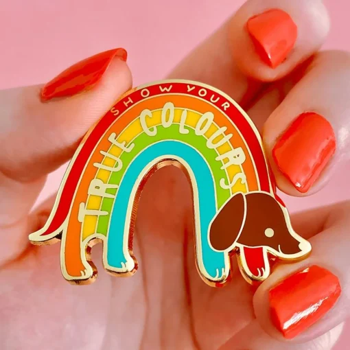 Shop True Colours Enamel Pin Enamel Pins