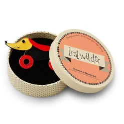 Cheap Trundling Tail-Wagger Brooch Brooches