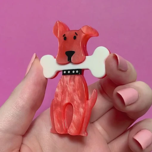 Store Tuffy'S Puppy Treat Brooch Brooches