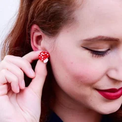 Outlet Twinning Toadstools Stud Earrings Earrings