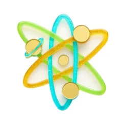 Fashion Up And Atom Mini Brooch Brooches
