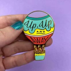 Store Up, Up And Away Enamel Pin Enamel Pins