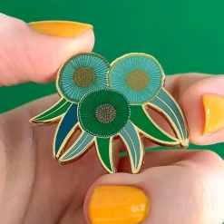 Flash Sale Verdant Green Gum Enamel Pin Enamel Pins