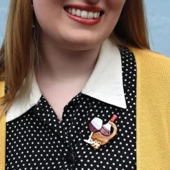 Shop Vino Rosso Brooch Brooches
