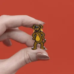 Store Wags The Dog Enamel Pin Enamel Pins