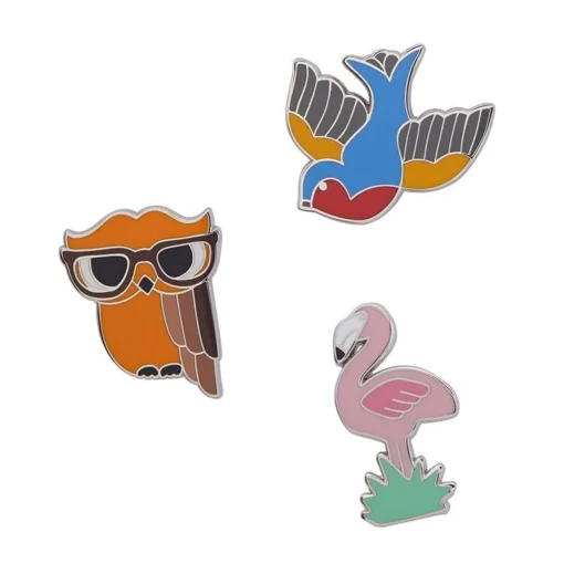 Store Waldo The Wacky Wise Owl Enamel Pin Enamel Pins