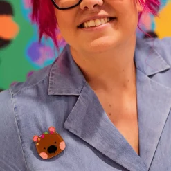 Clearance Warren The Wombat Brooch Brooches