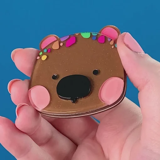 Clearance Warren The Wombat Brooch Brooches