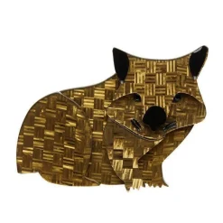 Clearance Wary Warri Wombat Brooch Brooches